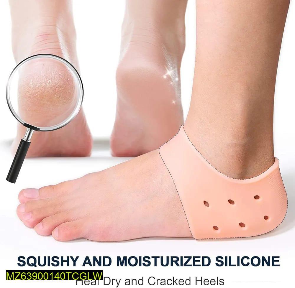 Silicone Comfort Socks – Breathable Daily Wear Foot Socks (Beige)