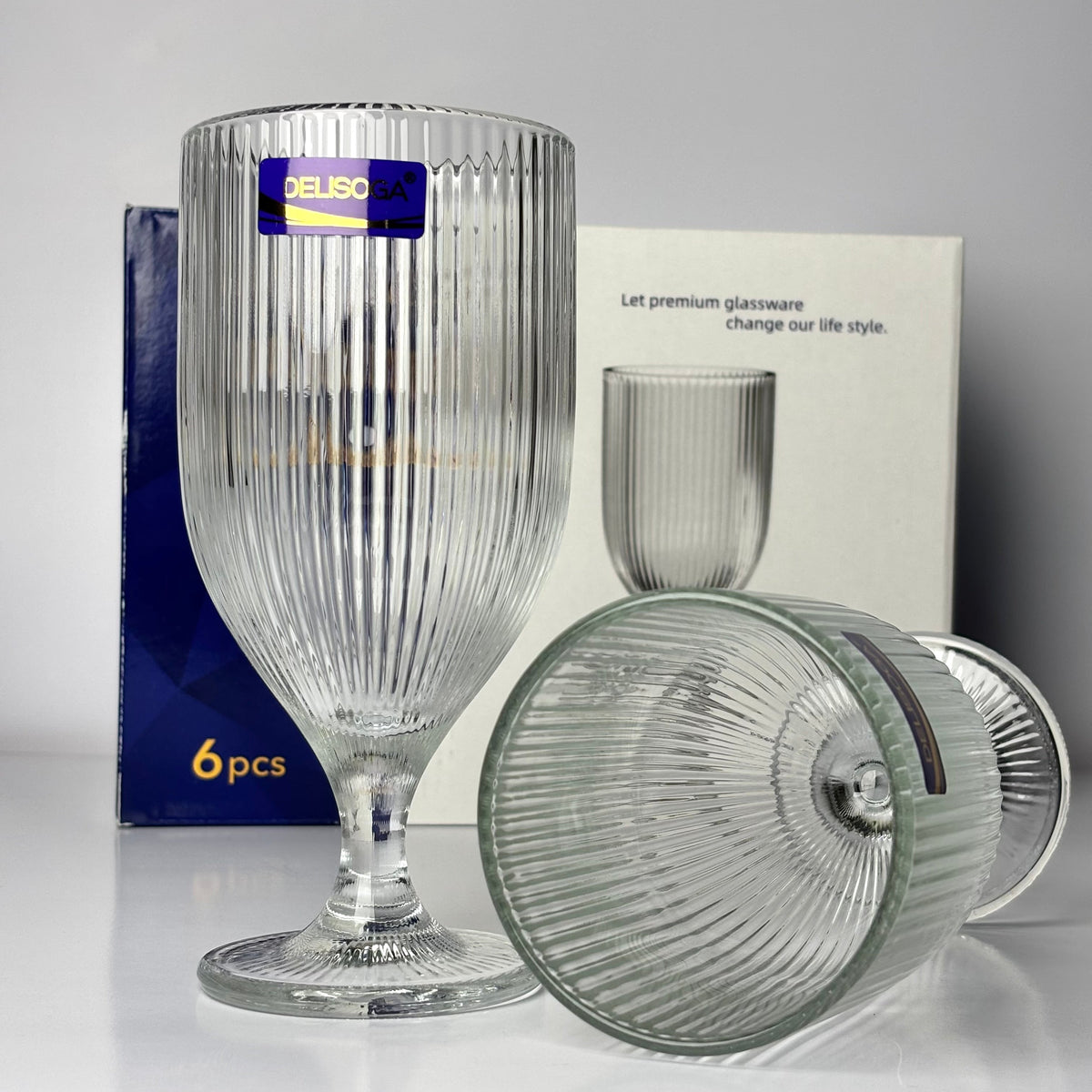 6pcs wine glass | K325B