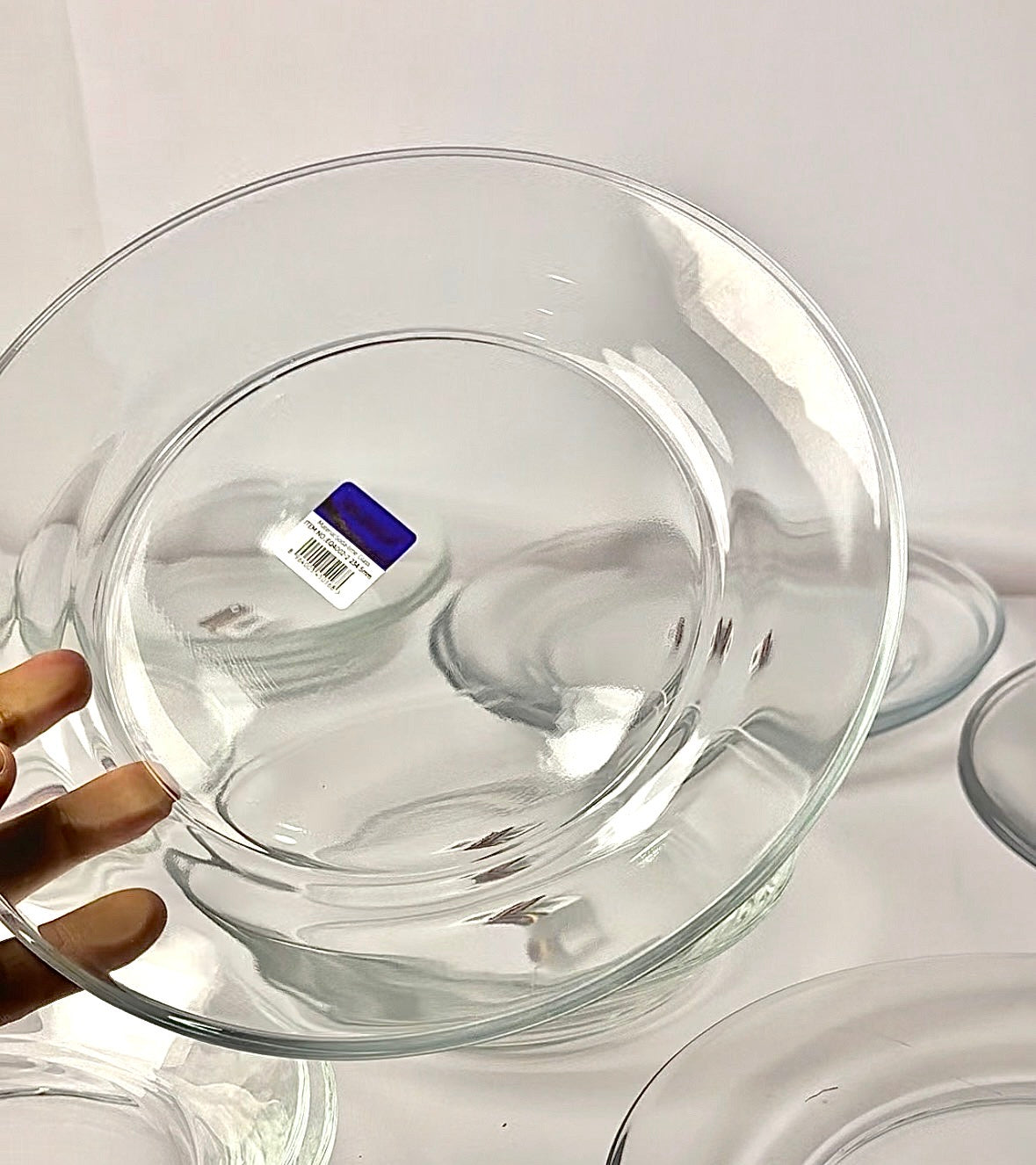 18 Pcs Crystal Plateset