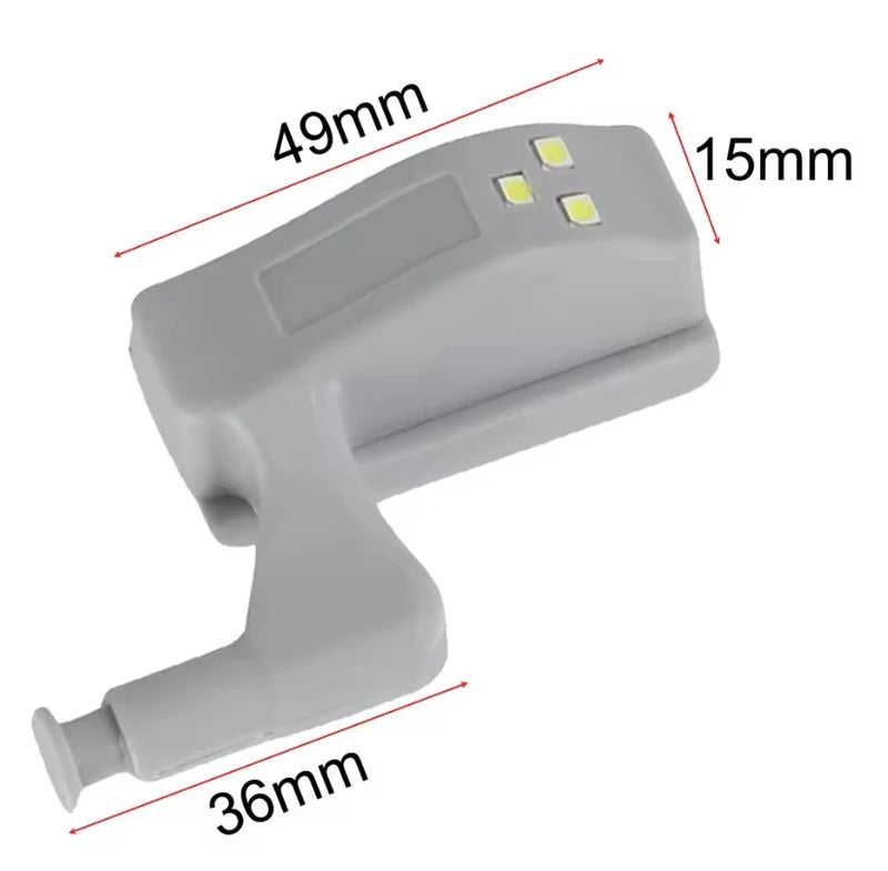 Automatic Cabinet Door Sensor Light – Set of 2 Furniture Hinge Lamps