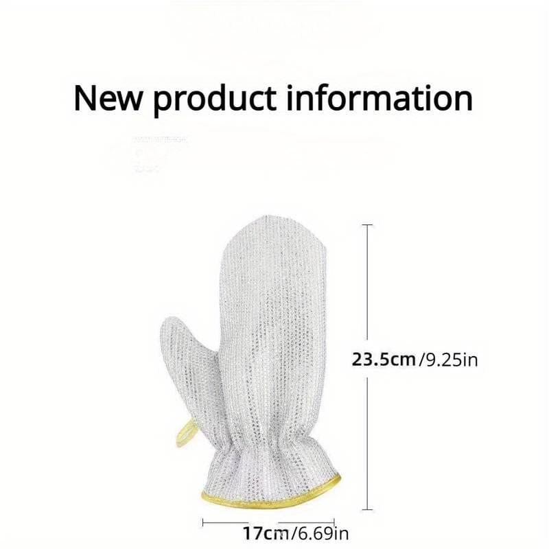 Steel Wire Dishwashing Glove – Heat-Resistant Scrubbing Glove