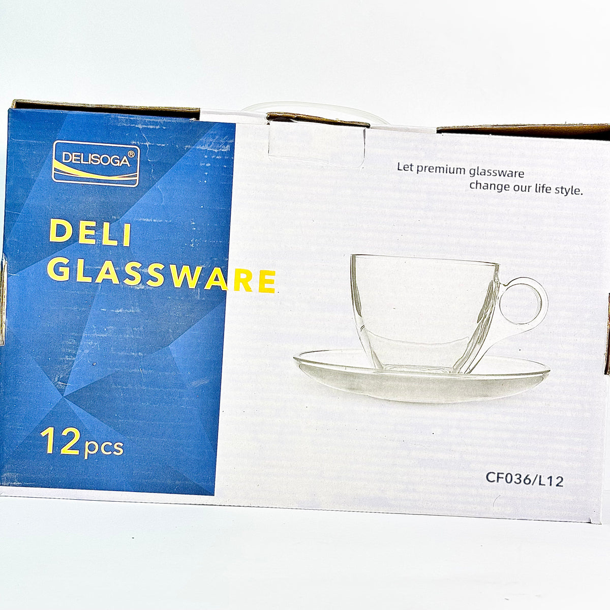 12 Pcs Cup & Saucer Set |CF036/L12