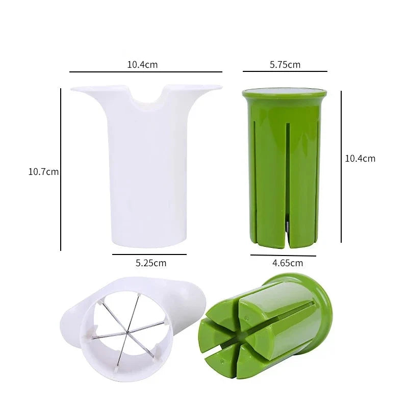 Manual Quarter Cutter – Stainless Steel Fruit & Vegetable Slicer