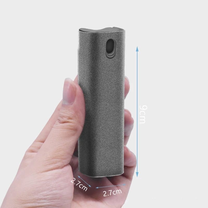 Portable Screen Cleaner Spray – Mist Cleaner with Microfiber Wipe
