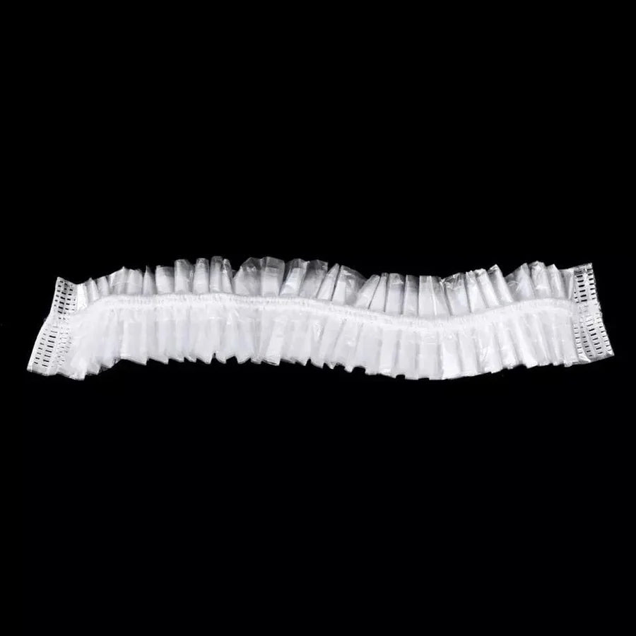 Stretchable Plastic Bowl Covers – Disposable Food Storage Covers (Approx. 100)