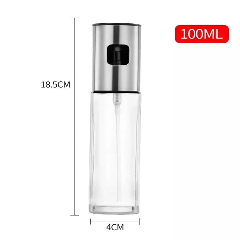 Glass Olive Oil Sprayer – Graduated Mist Pump Dispenser Bottle