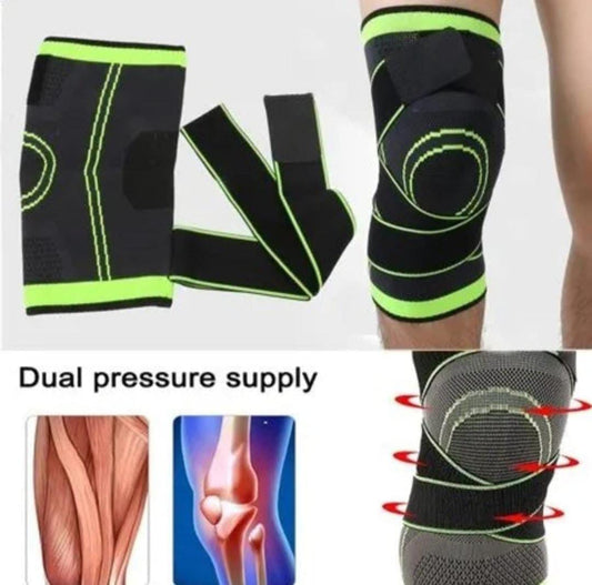3D-Knit Anatomical Knee Sleeve – Slim Fit Sports Compression Sleeve