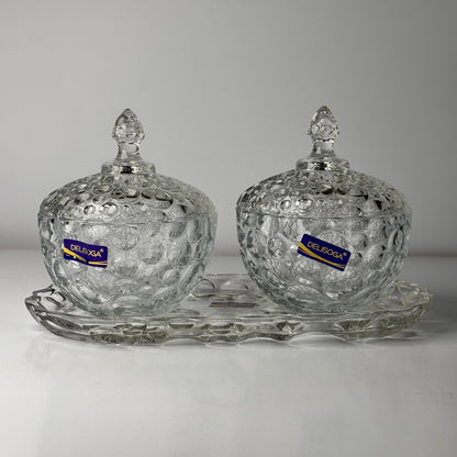 3 Pcs Candy jar set