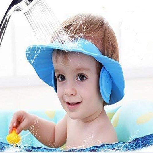 Baby Shower Cap – Adjustable Visor for Bath & Shampoo Time