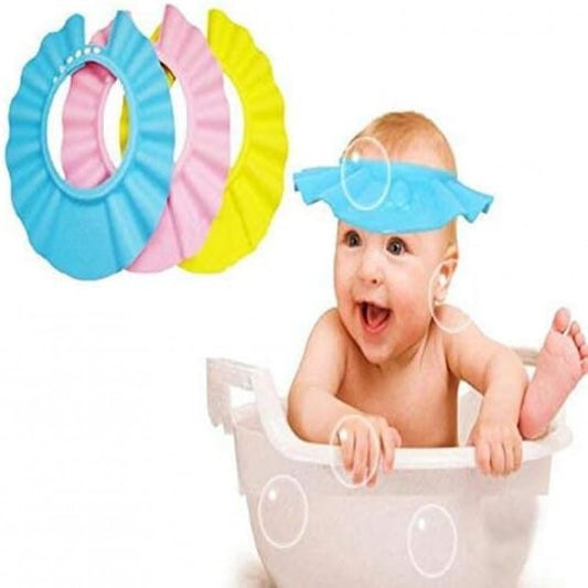 Baby Shower Cap – Adjustable Visor for Bath & Shampoo Time