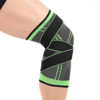 3D-Knit Anatomical Knee Sleeve – Slim Fit Sports Compression Sleeve