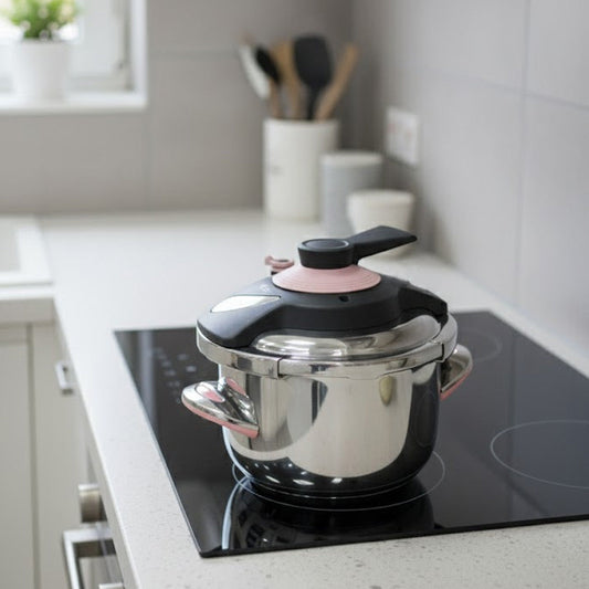 O.M.S Turkey Pink Pressure Cooker – 5 Liter Heavy Duty Cooker