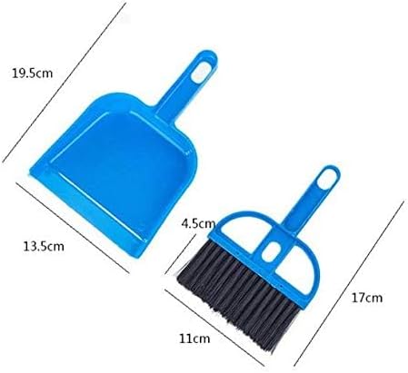 Mini Dustpan & Brush Set – Compact Desktop Cleaning Combo