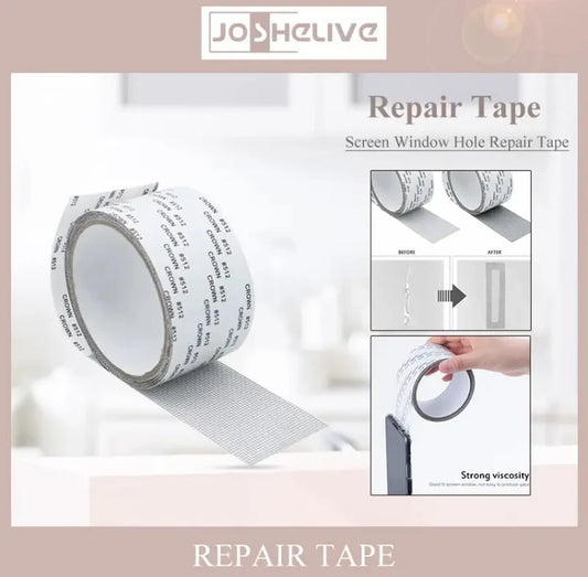 Self-Adhesive Mosquito Net Repair Tape – Window & Door Screen Fix (180cm)
