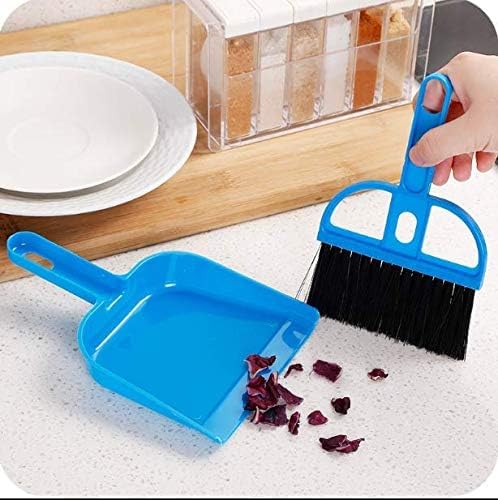 Mini Dustpan & Brush Set – Compact Desktop Cleaning Combo