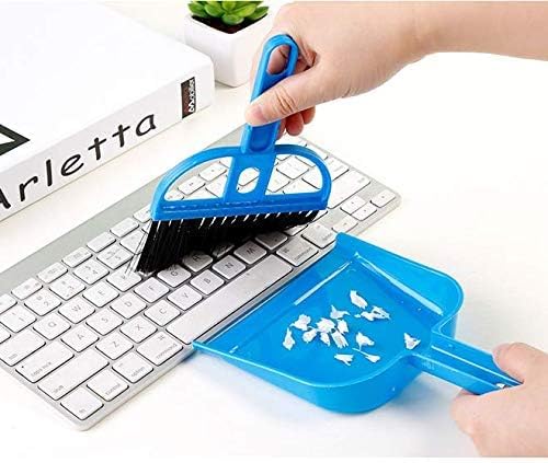 Mini Dustpan & Brush Set – Compact Desktop Cleaning Combo