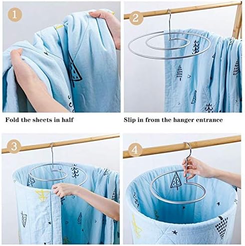 Spiral Blanket Hanger – Rotating Quilt Drying Rack