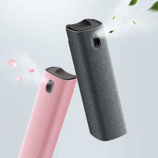 Portable Screen Cleaner Spray – Mist Cleaner with Microfiber Wipe