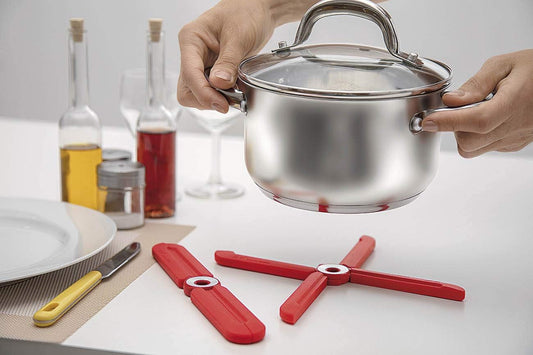 Silicone Trivet & Pot Holder – Heat-Resistant Kitchen Mat