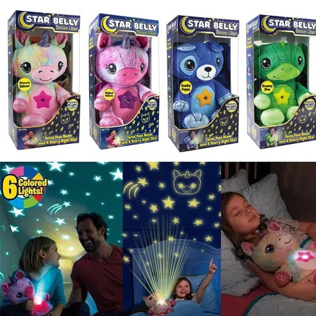 Star Belly Dream Lites Plush Toy – Bedtime Night Light Stuffed Animal