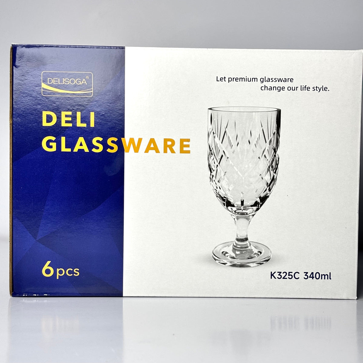 6pcs wine glass | K325C