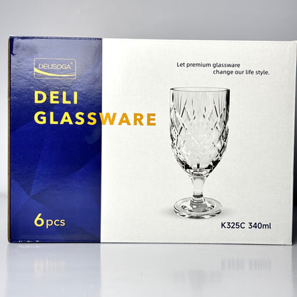 6pcs wine glass | K325C