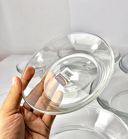 18 Pcs Crystal Plateset