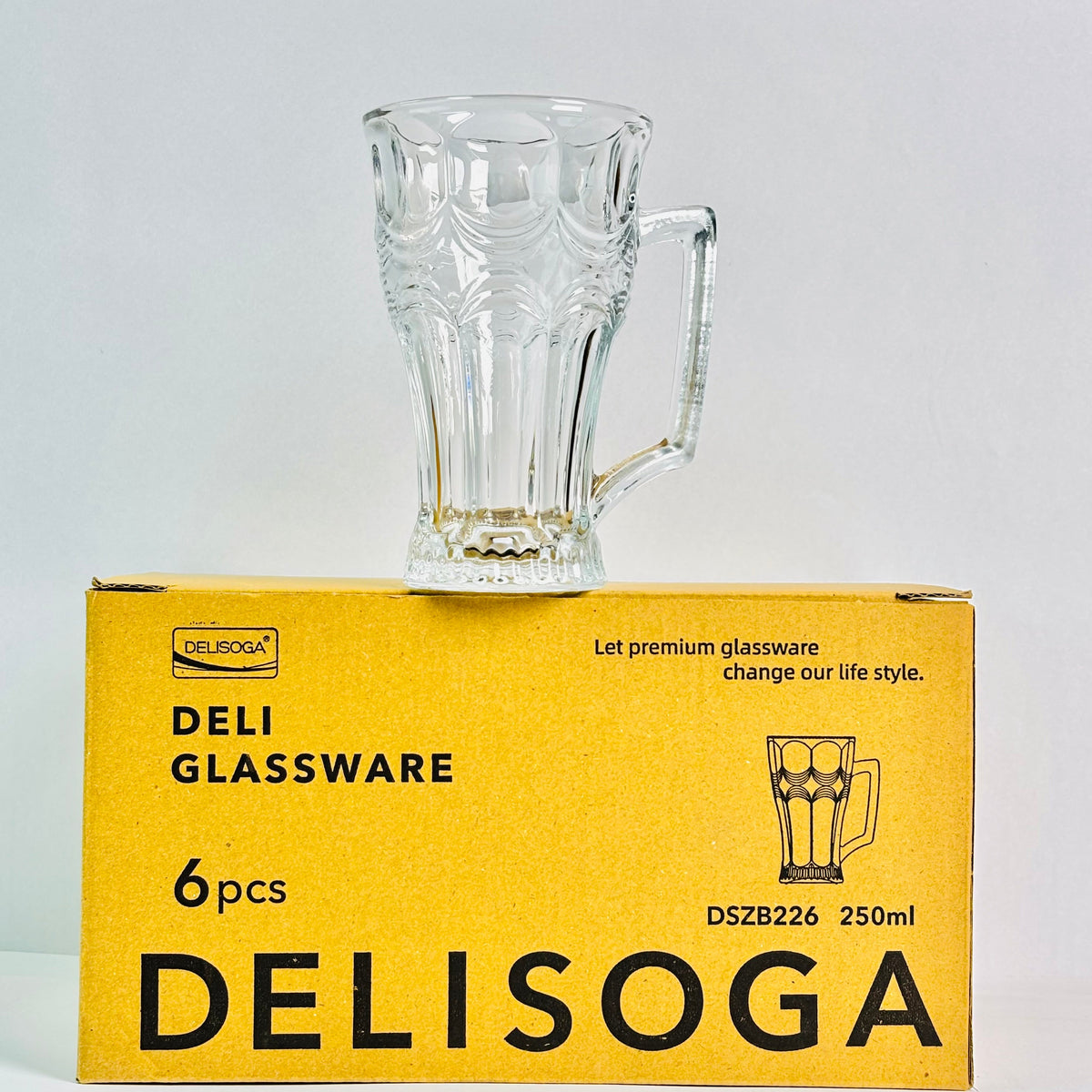 6 PCS LONG NECK MUG SET | DSZB226