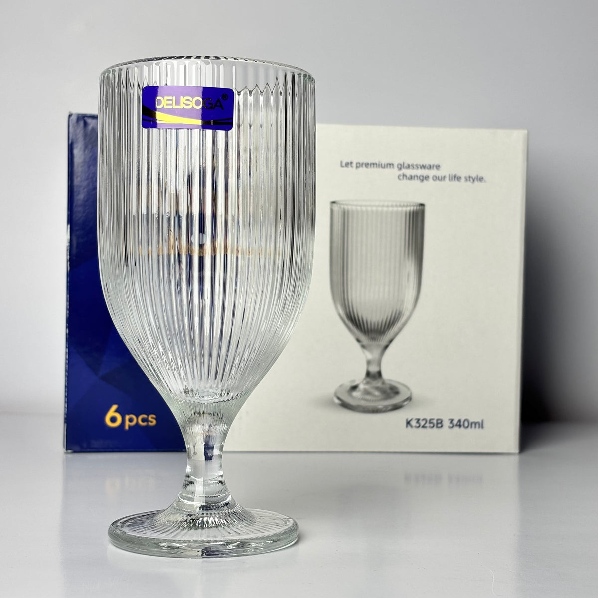 6pcs wine glass | K325B