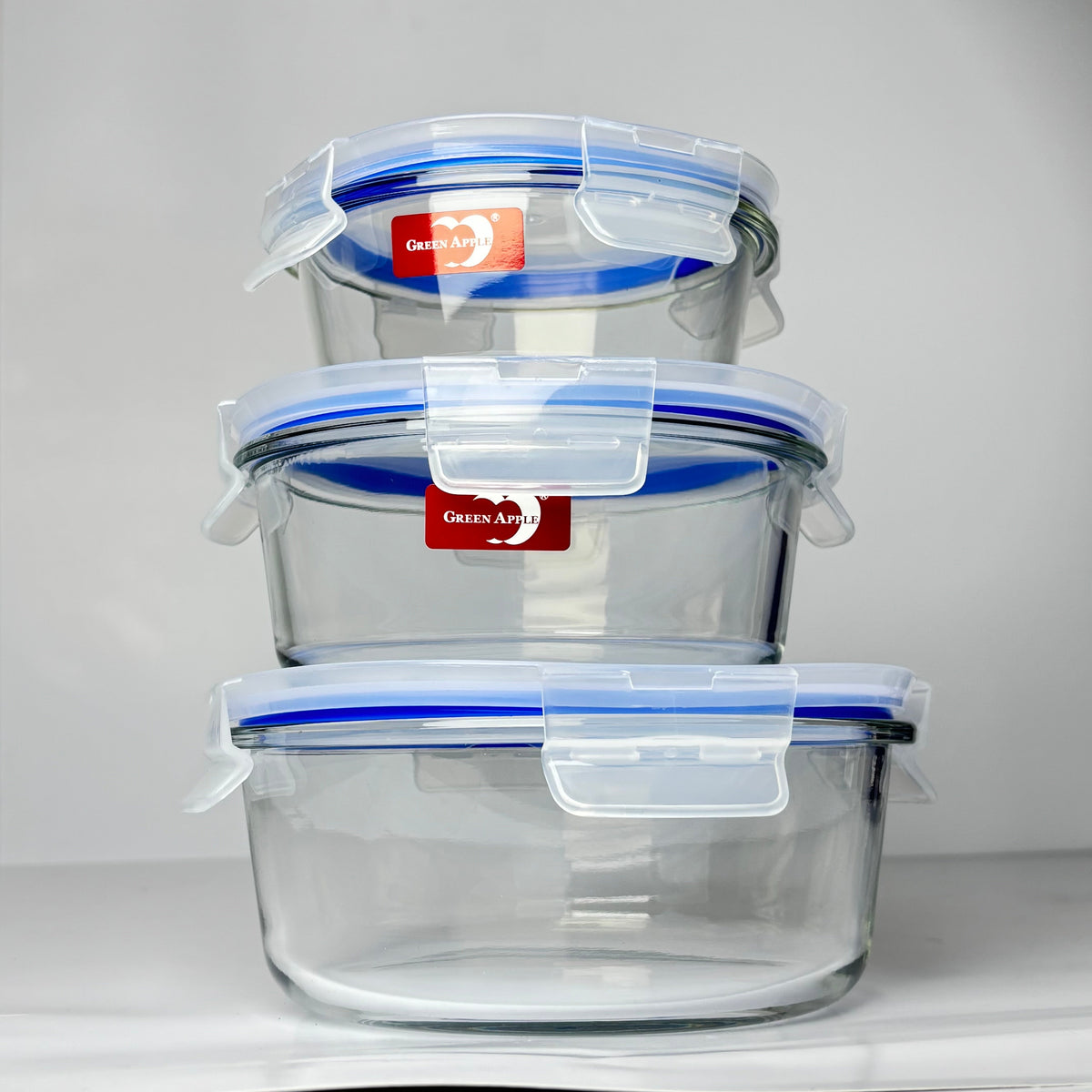 3 Pcs Air-tight bowl set | 400ml , 690ml , 950ml