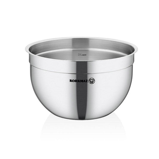 Korkmaz Proline Gastro Mixing Bowl 20x13 (Satin)