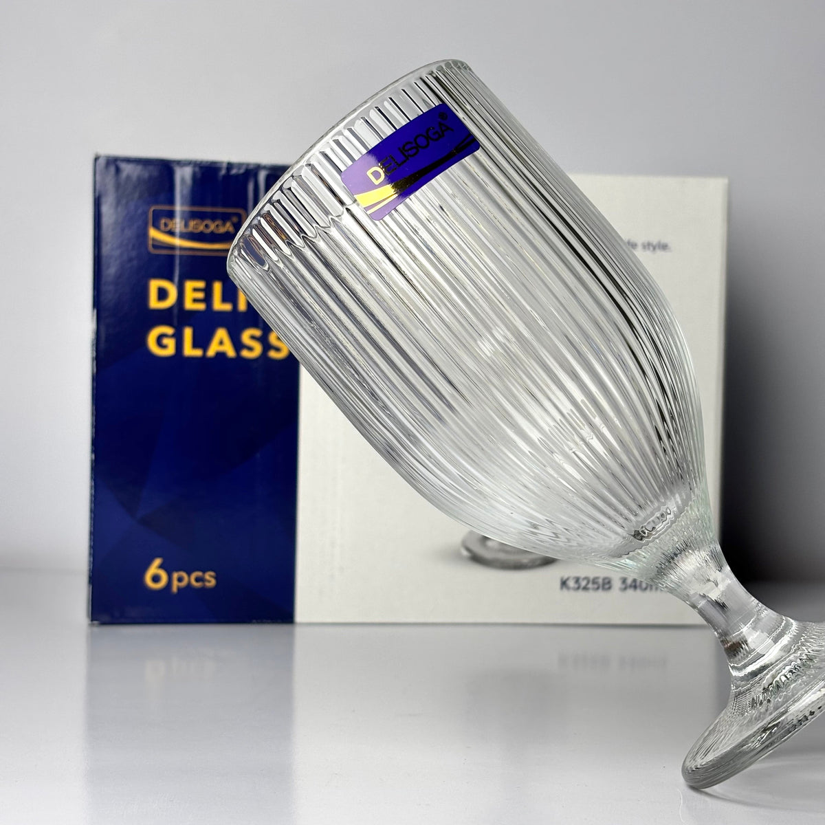 6pcs wine glass | K325B