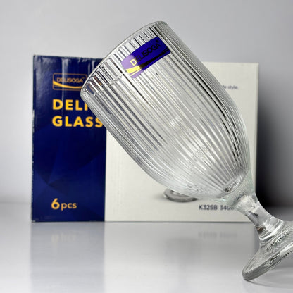 6pcs wine glass | K325B