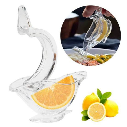 Bird-Shape Manual Citrus Juicer – Transparent Lemon & Orange Press