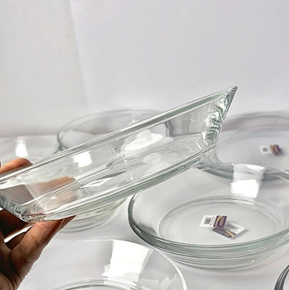 18 Pcs Crystal Plateset