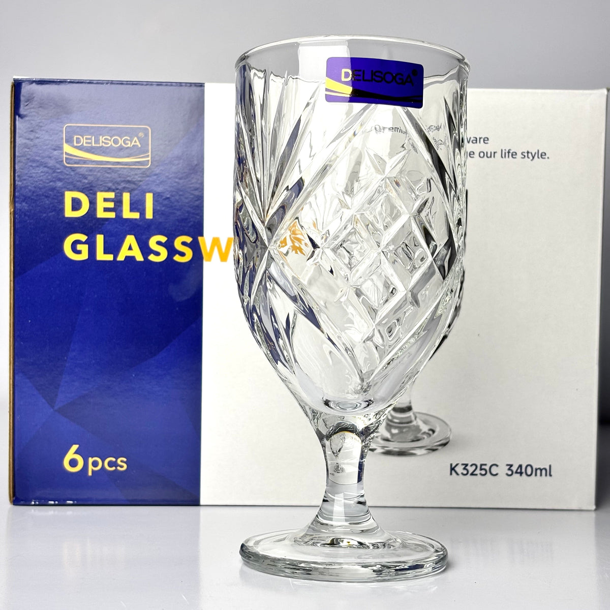 6pcs wine glass | K325C