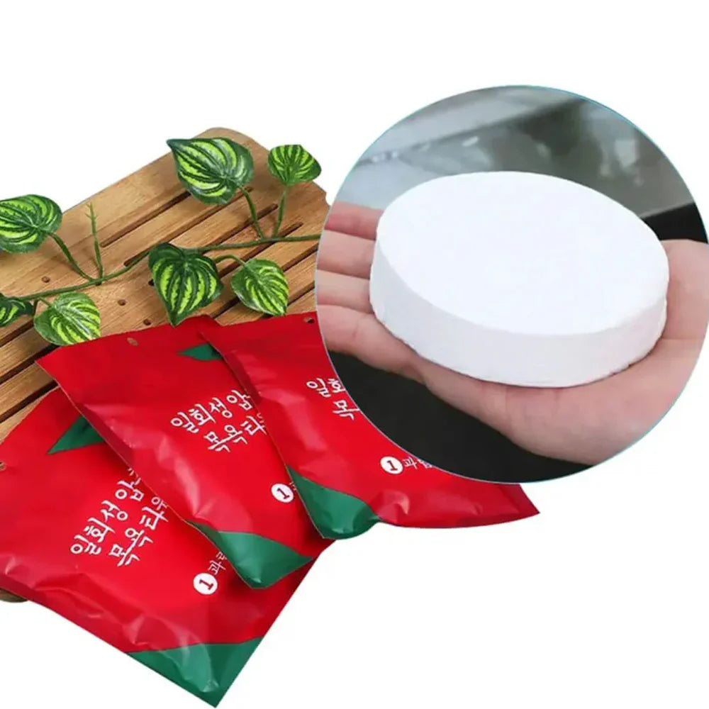 Compressed Disposable Travel Towel – Instant Water-Activated Bath Towel