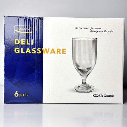 6pcs wine glass | K325B