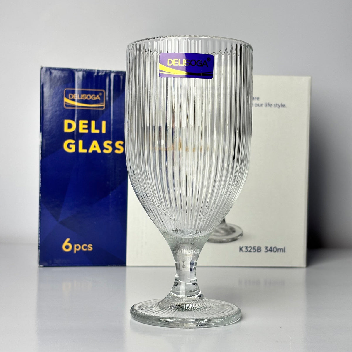 6pcs wine glass | K325B