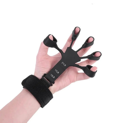 Silicone Finger Gripper – 6-Level Resistance Hand & Finger Trainer