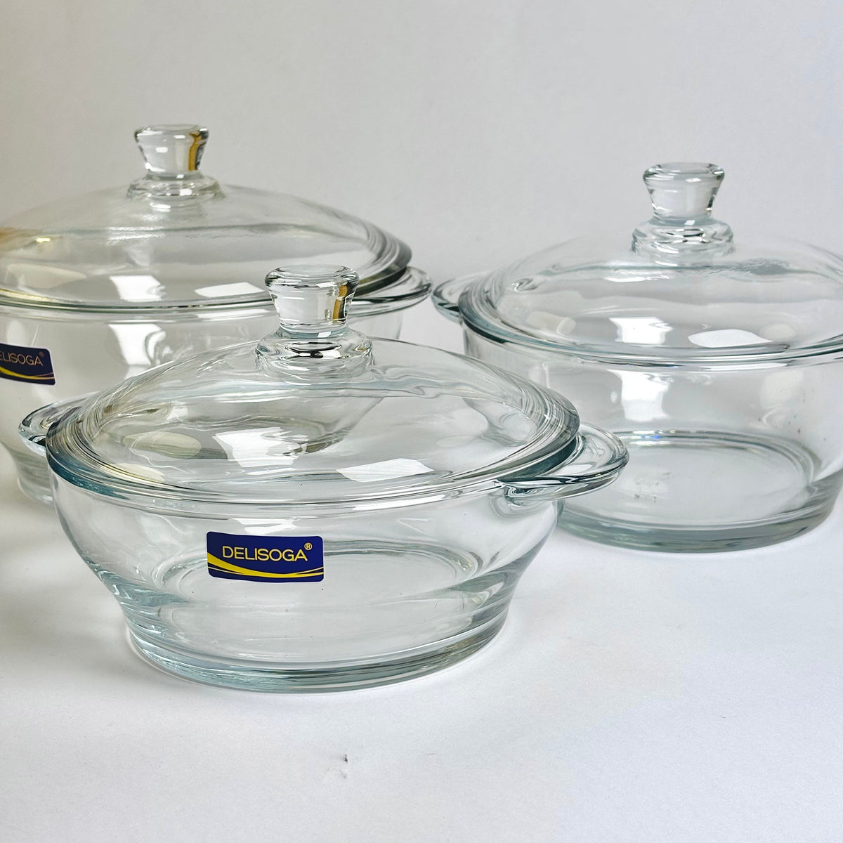 3 Pcs Casserole Set With Lid | Eb100/L3