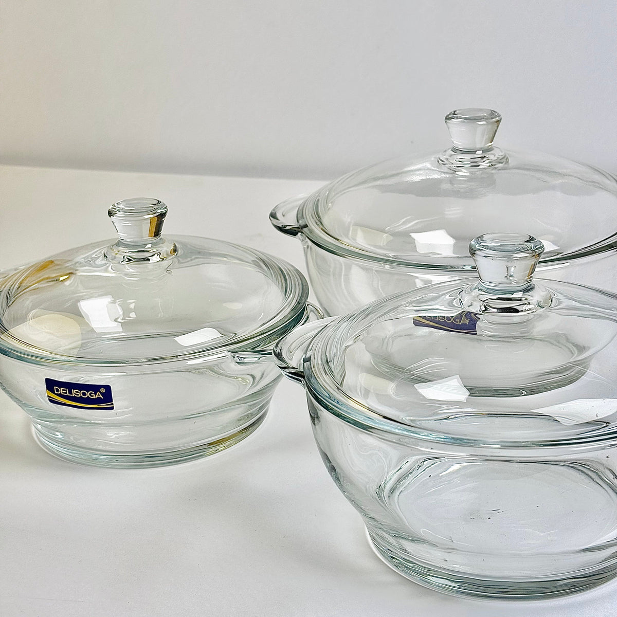 3 Pcs Casserole Set With Lid | Eb100/L3