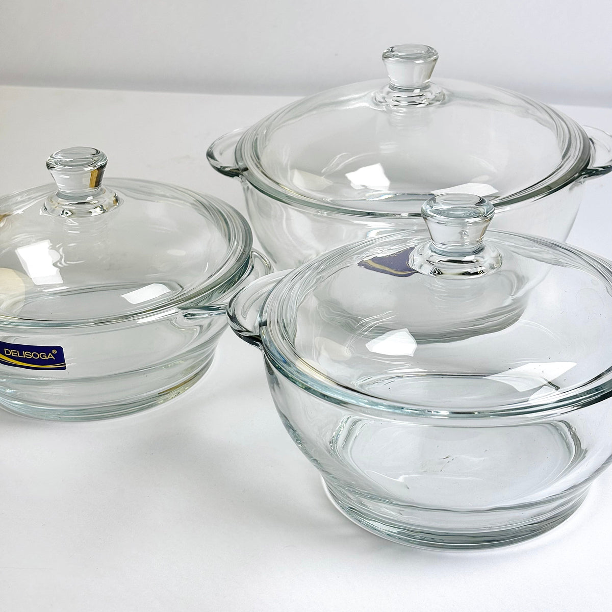 3 Pcs Casserole Set With Lid | Eb100/L3