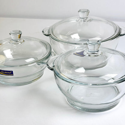 3 Pcs Casserole Set With Lid | Eb100/L3