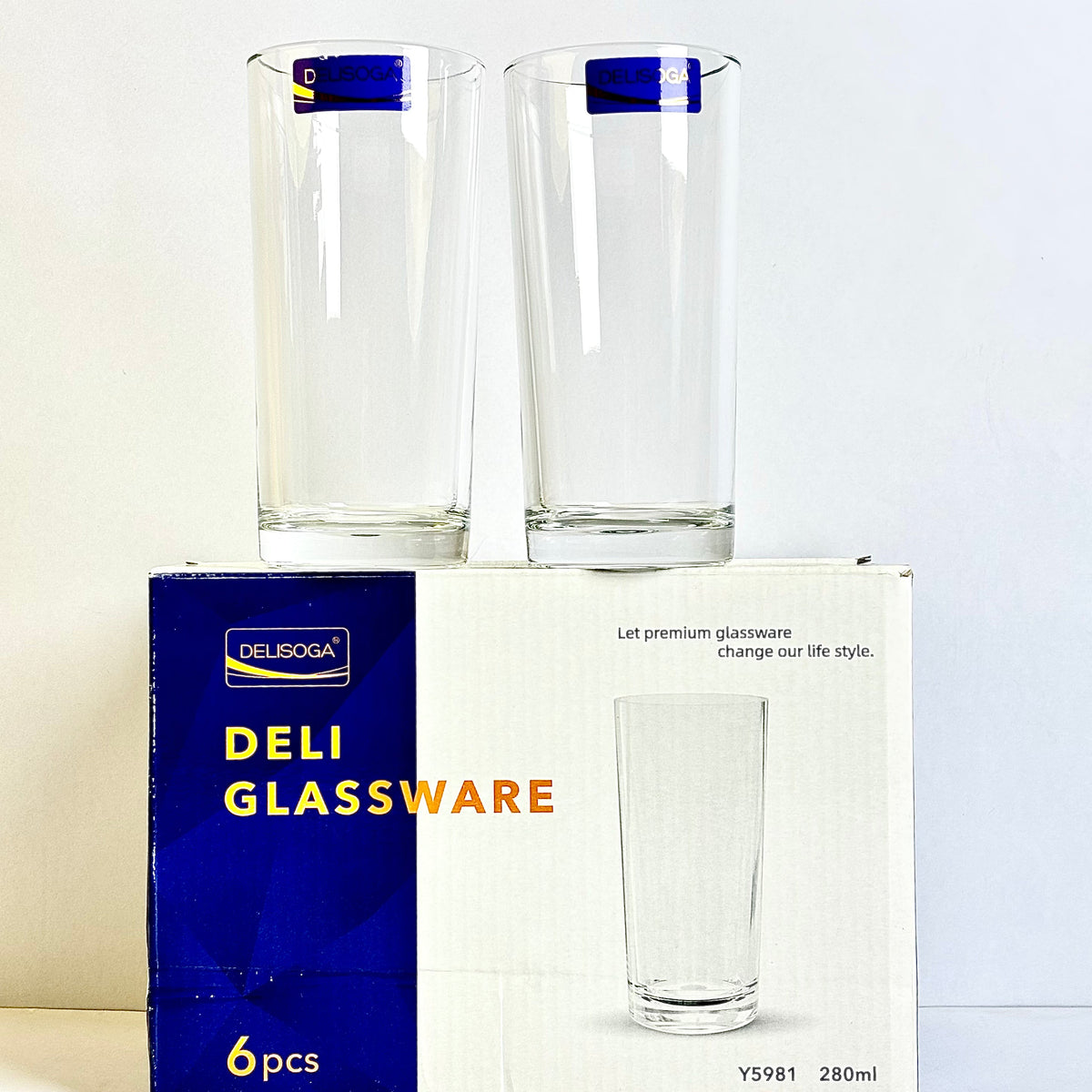 6 Pcs Glass Set| Y5981