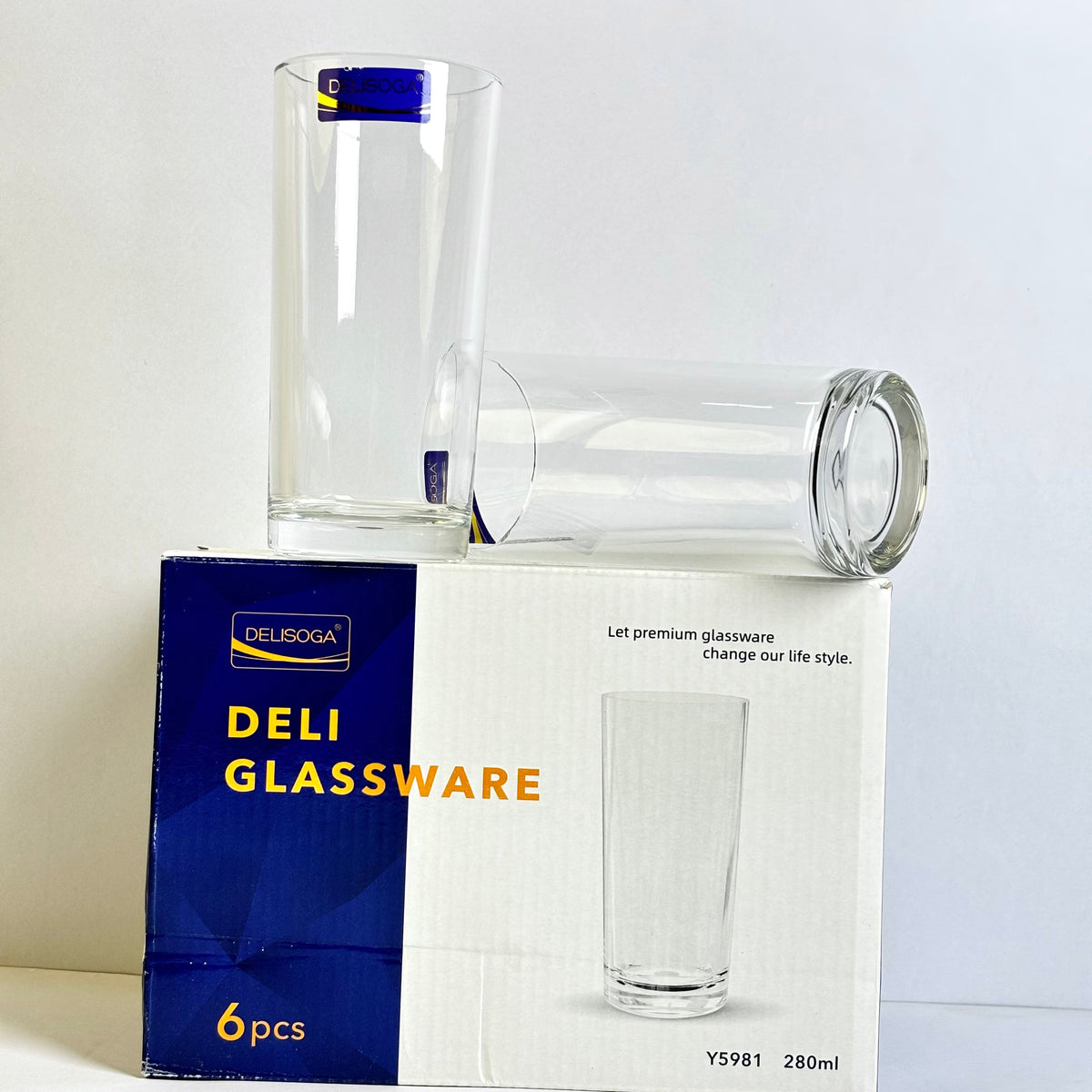 6 Pcs Glass Set| Y5981