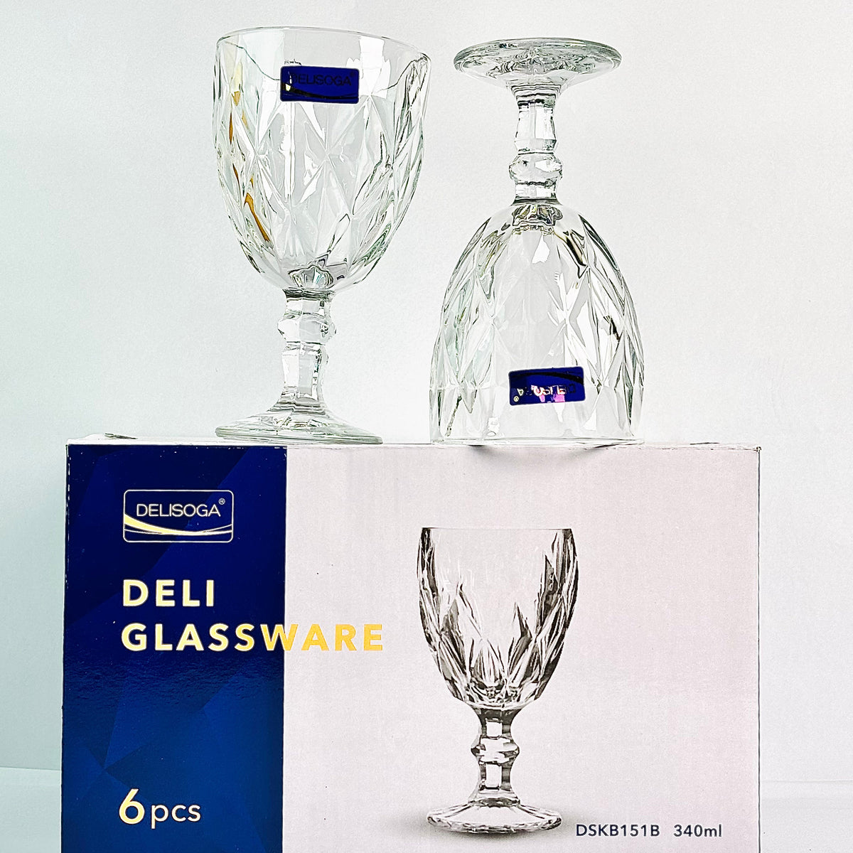 6 Pcs  Wine Glass Set | DSKB151B