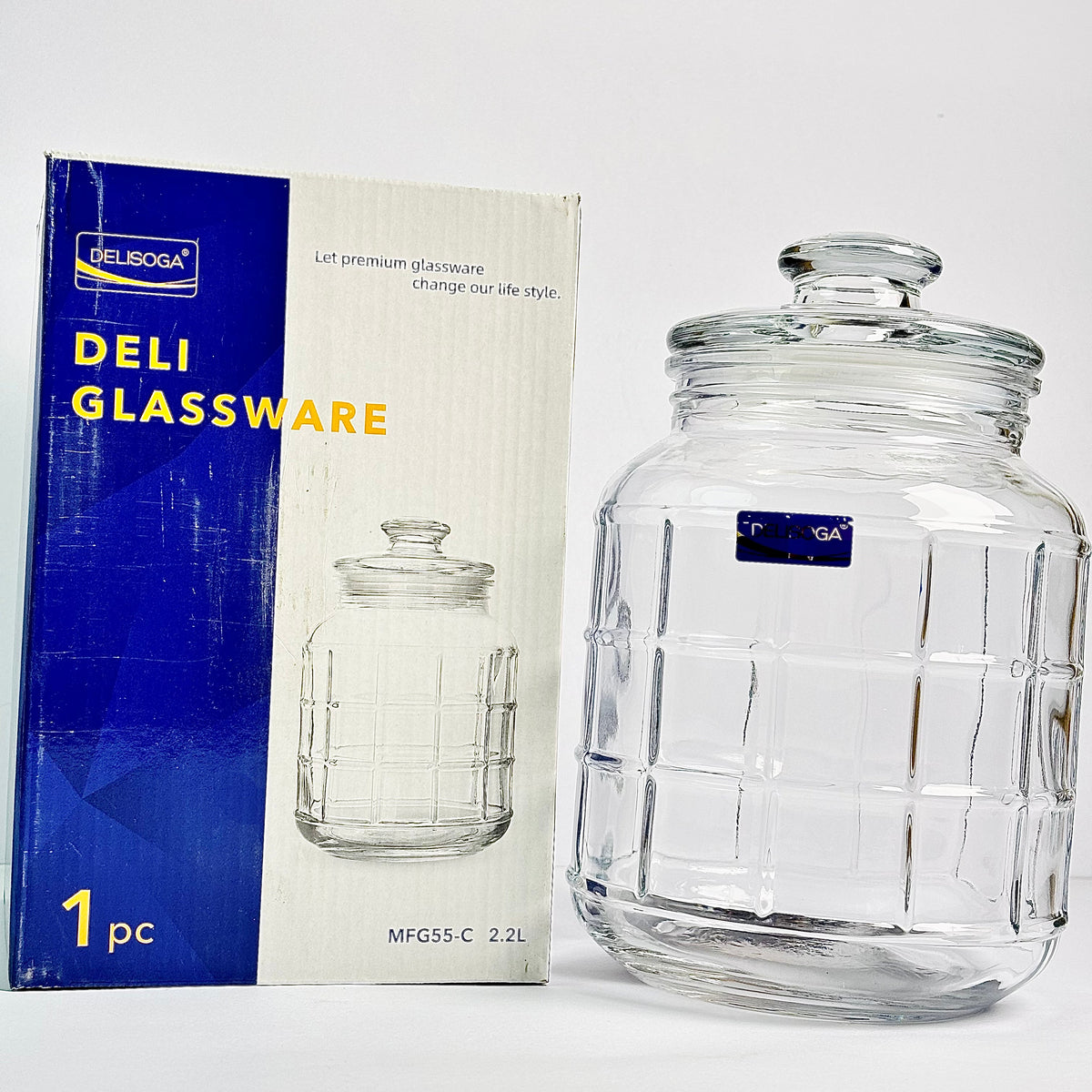 1 PC AIR-TIGHT JAR 2200ML |MFG55-C