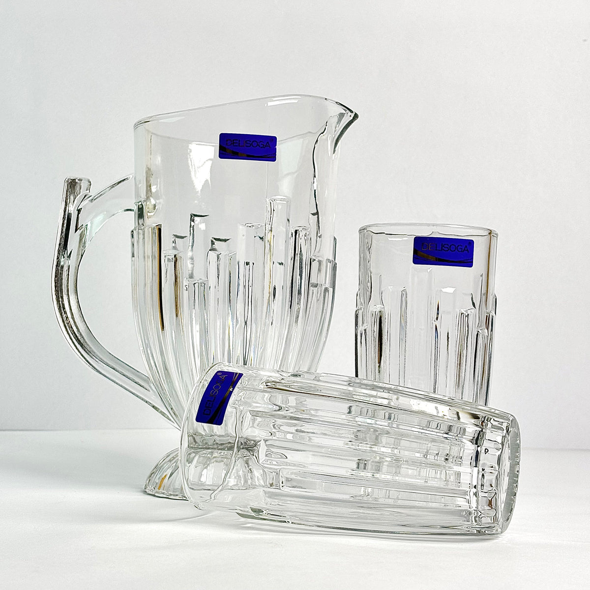 DELI GLASSWARE WATER  SET-7Pcs|DS2026/L7