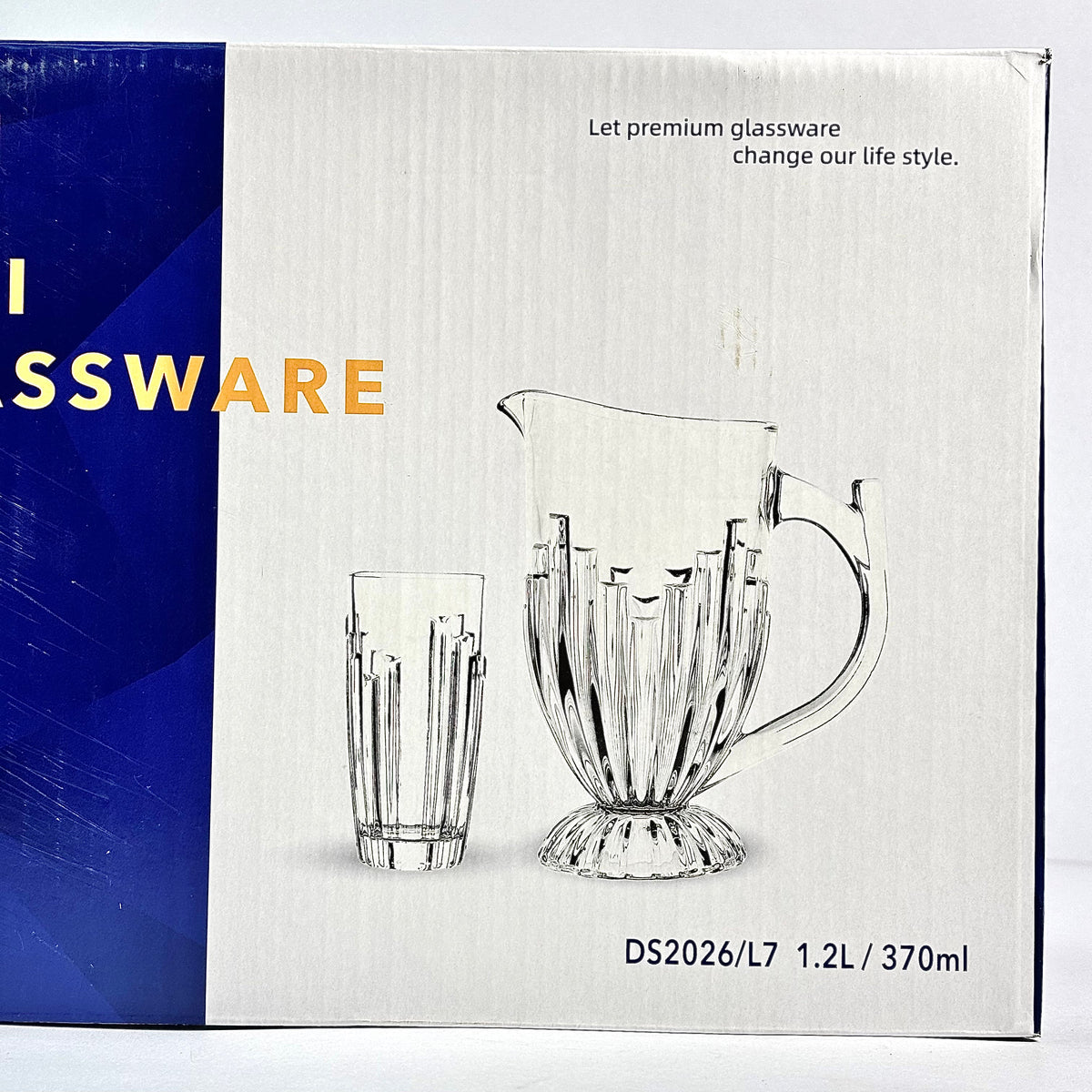 DELI GLASSWARE WATER  SET-7Pcs|DS2026/L7